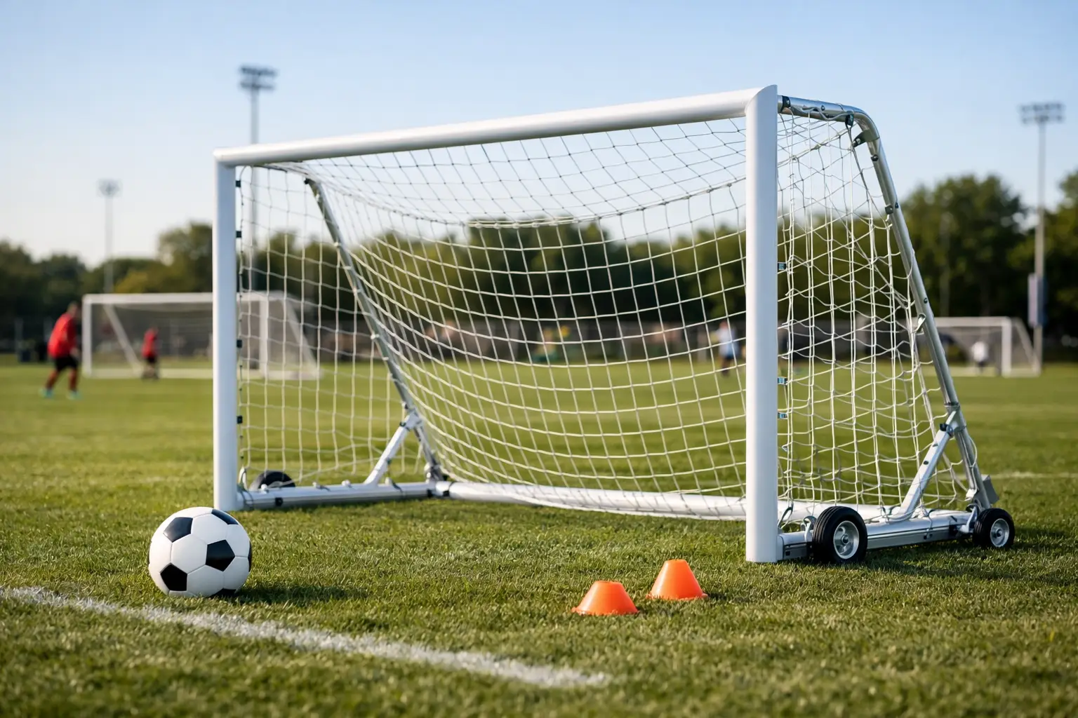Portable Football Goals for Clubs That Last