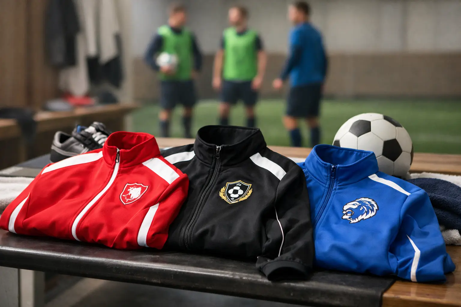 Team Football Jackets Personalised for Clubs
